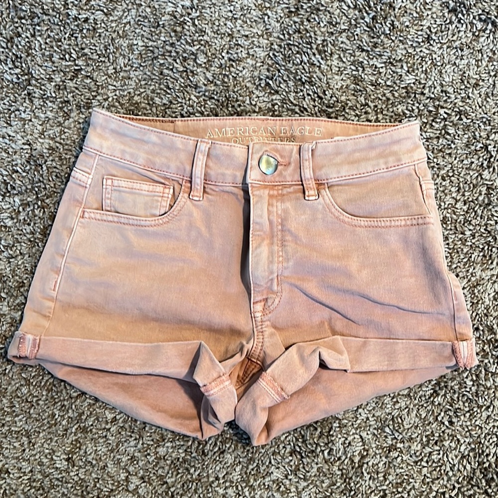 American Eagle High Rise Shortie size 2